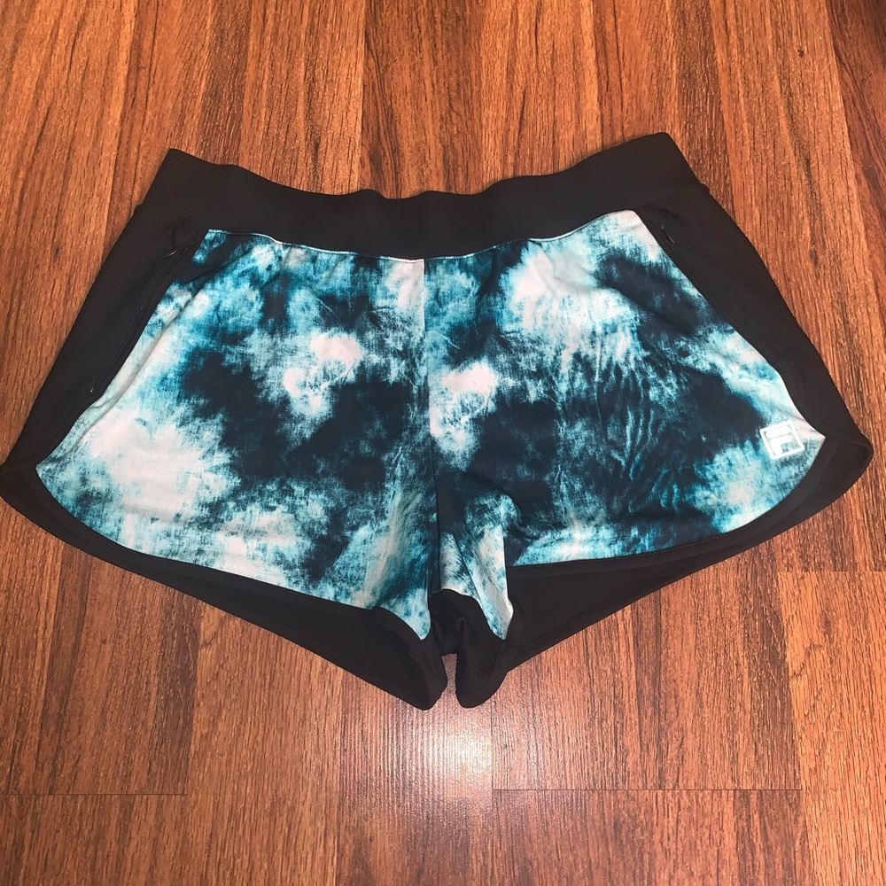Fila High-Waisted Workout Shorts